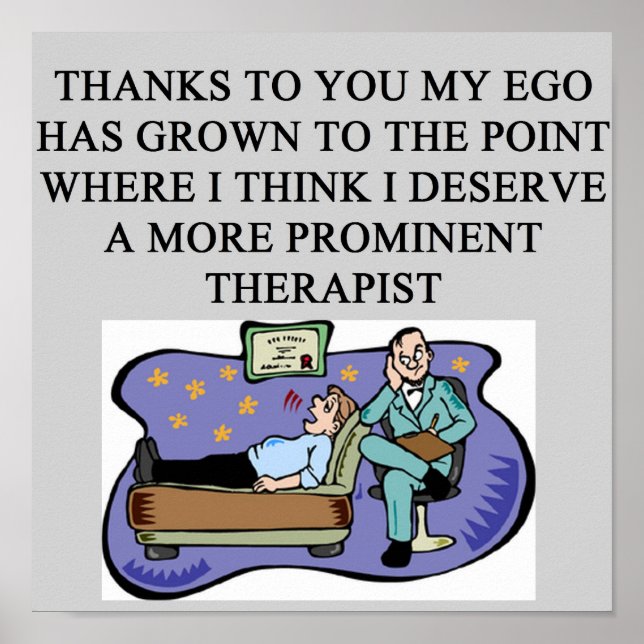 Póster psiquiatría psicológica (Frente)