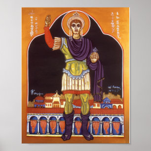 Póster PSS. Imperatoris Romani Theodosii Magni Icon
