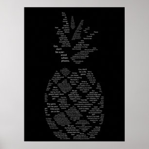 Póster Psych Cotes Pineapple