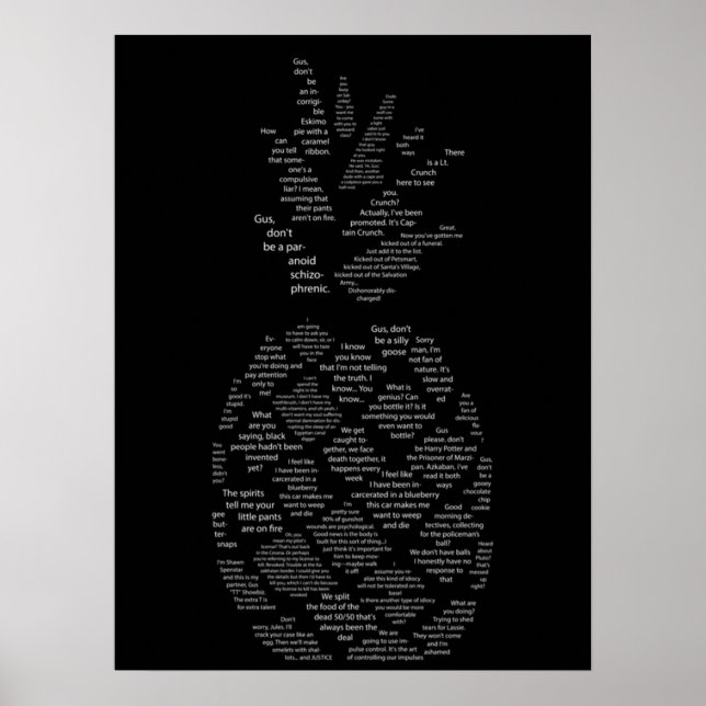 Póster Psych Cotes Pineapple (Frente)