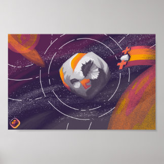 Póster Psyche Wide Poster