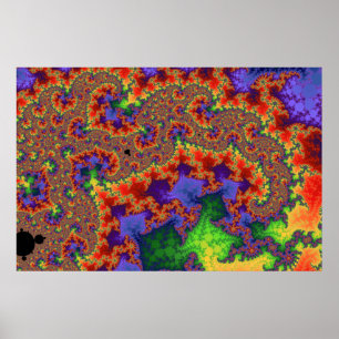Póster Psychedelic Chaos