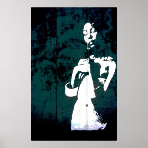 Póster psychedelic graffiti Print
