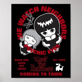 Póster Psychic Eyes Live