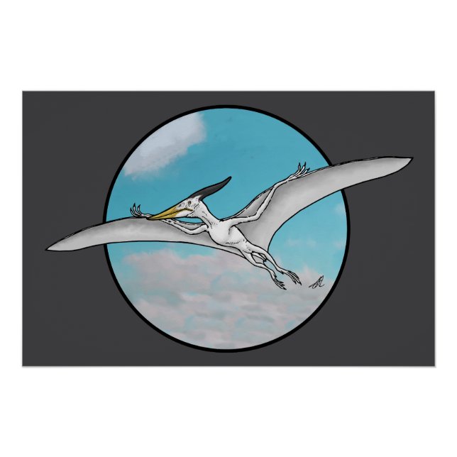 Póster Pteranodon (Anverso)