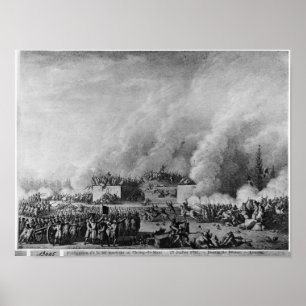 Póster Publicación de la ley marcial en