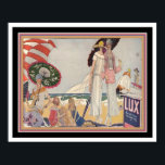 Póster Publicidad Art Deco Lux impresa en los años 20 16<br><div class="desc">Agradable anuncio Art Decó Lux para un toque nostálgico en tu decoración</div>