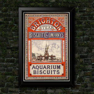 Póster Publicidad Comercial de Productos Alimenticios Dec