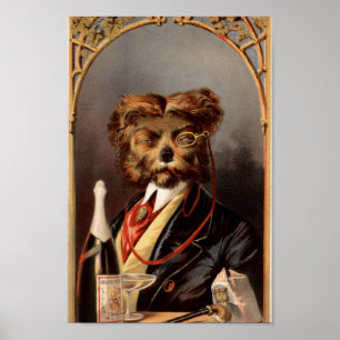 Póster Publicidad de alcohol ventilado