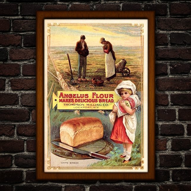 Póster Publicidad de Harina Vintage (Subido por el creador)