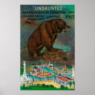 Póster Publicidad de la Expo Internacional del Pacífico d