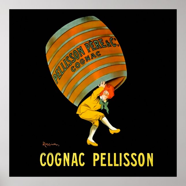 Póster Publicidad de Leonetto Cappiello Cognac Pelisson (Frente)