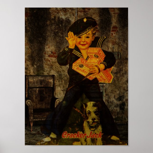 Póster Publicidad de palomitas canalizadas (Frente)