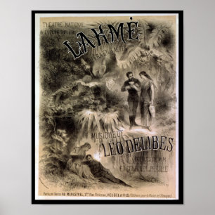 Póster Publicidad de poster 'Lakme