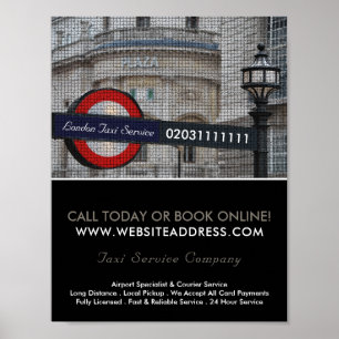 Póster Publicidad de Rótulo de impuesto sobre el efecto m