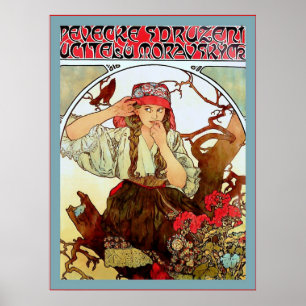 Póster Publicidad del vintage del ~ del coro de los