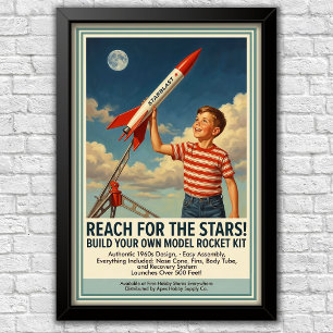 Póster Publicidad icónica de los años 60 
