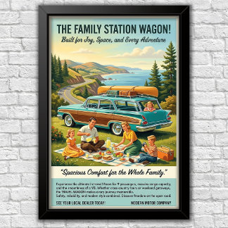 Póster Publicidad icónica de los años 60