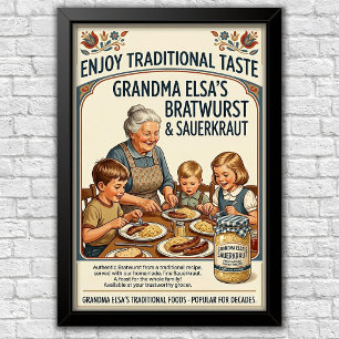 Póster Publicidad icónica de los años 60