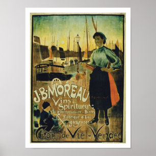 Póster Publicidad poster 'Croix de Vie', realizada por J.