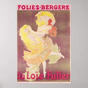 Póster Publicidad poster Loie Fuller