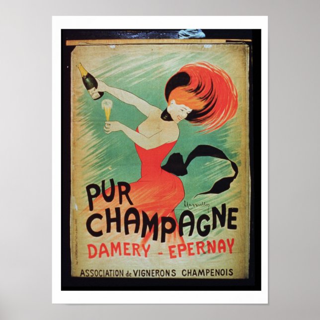 Póster Publicidad poster 'Pur Champagne', de Damery, E (Frente)