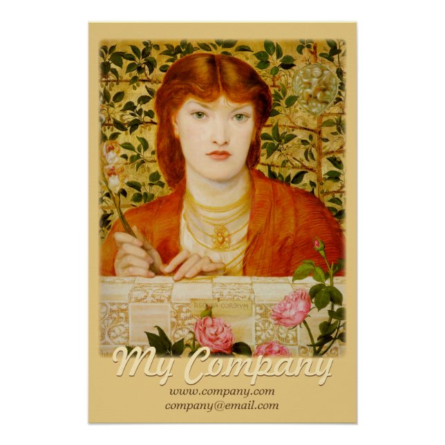 Póster Publicidad Rossetti Regina Cordium CC0650 (Anverso)