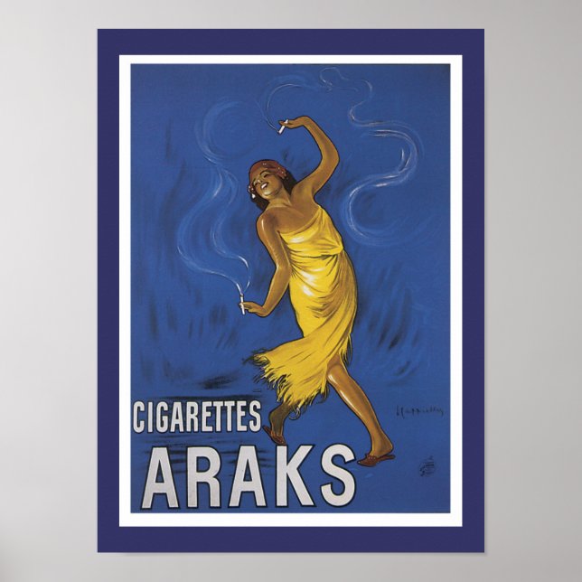 Póster Publicidad sobre los cigarrillos (Frente)