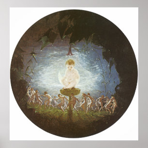 Póster Puck Print by Richard Dadd