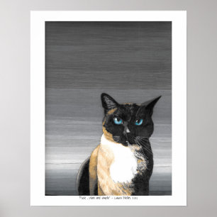 Póster Puck, sencillo y sencillo