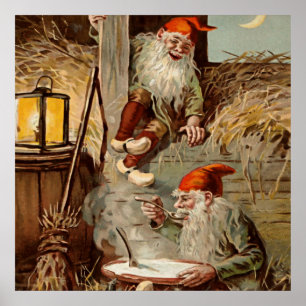 Póster "Pudding In the Barn" de Jenny Nystrom