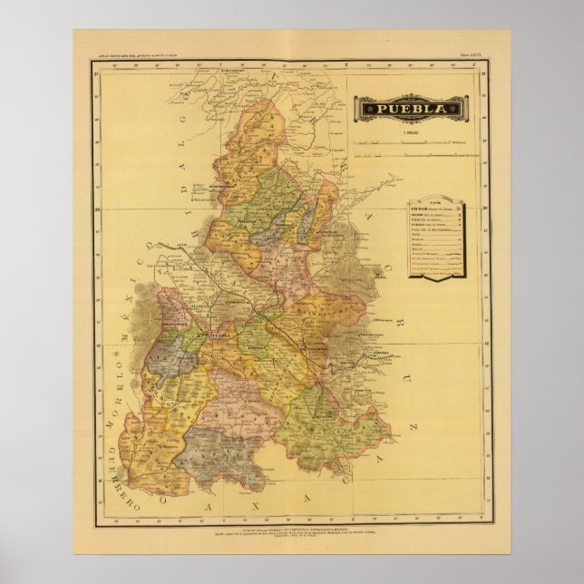 Póster Puebla (Frente)