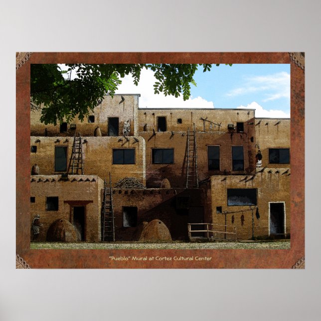 Póster Pueblo (Frente)