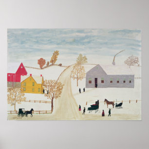 Póster Pueblo Amish