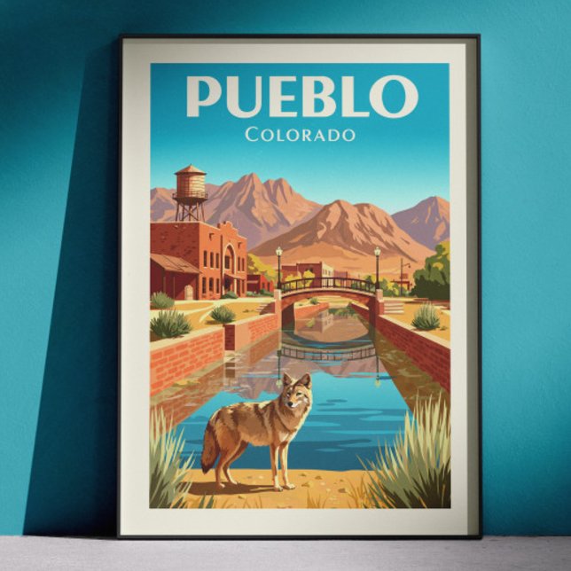 Póster Pueblo Colorado Antiguo (Subido por el creador)