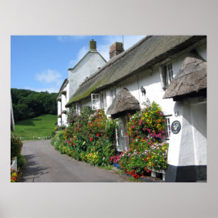 Póster Pueblo de Branscombe