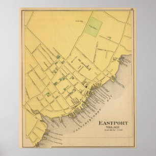 Póster Pueblo de Eastport