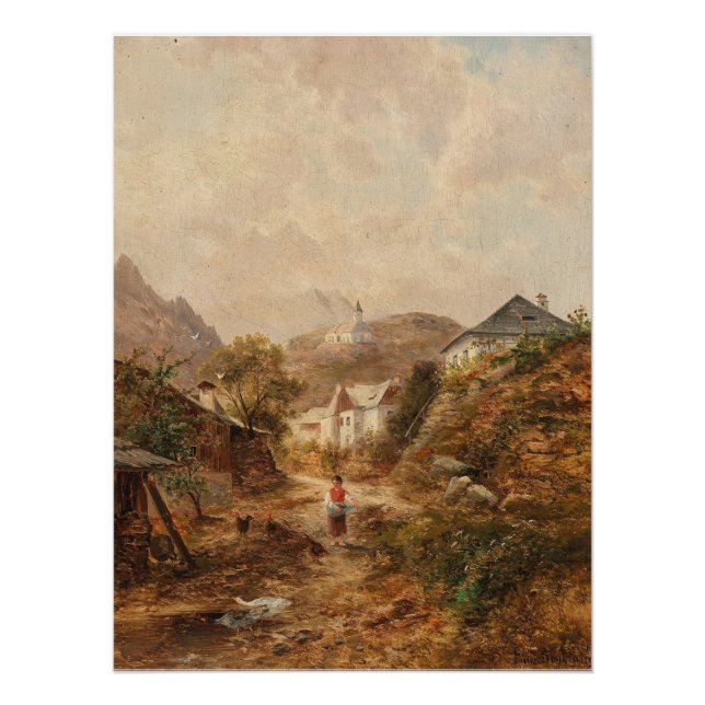 Póster Pueblo – Emil Barbarini (Anverso)