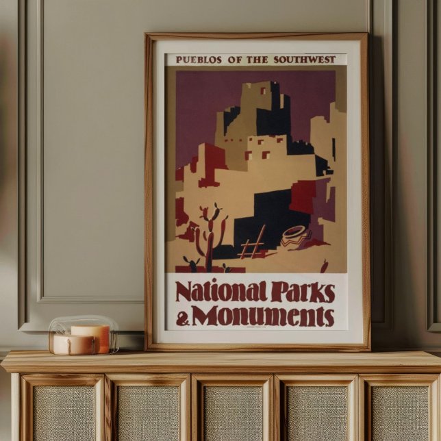 Póster Pueblos Antiguos del Parque Nacional del Sudoeste (Subido por el creador)