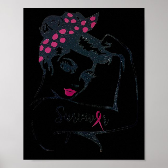 Póster Puede curar a Rosie Riveter, una sobreviviente de  (Frente)