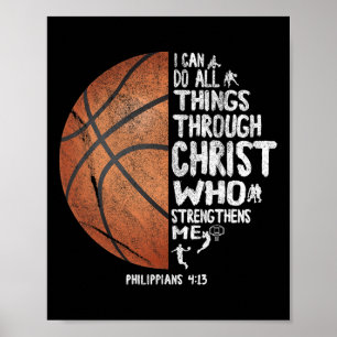 Póster Puede hacer todas las cosas a través de Cristo Fel