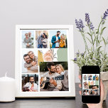 Póster Puede Motivar 6 Collages de fotos<br><div class="desc">Puedes motivar al poster con 6 de tus fotos favoritas, formas abstractas y hojas botánicas de moda. La plantilla de fotos está preparada para que añadas fotos de tus amigos, familia y héroes, para inspirarte y recordarte que "puedes". Sus imágenes se muestran en formato retrato y cuadrado para formar un...</div>