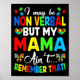 Póster Puede que no sea Verbyl pero mi mamá no lo recuerd