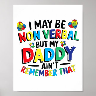 Póster Puede que no sea Verbyl pero mi papá no se acuerda