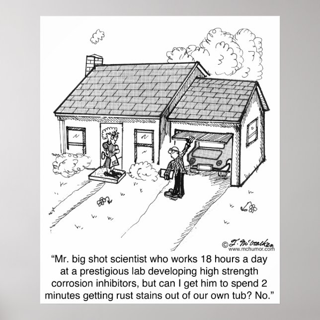 Póster ¿Puede un científico quitarse las manchas de su pr (Frente)