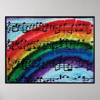 Póster Puedo Cantar Un Arcoiris