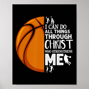 Póster Puedo Hacer Todas Las Cosas A Través De Christ Bas