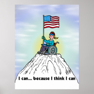Póster Puedo porque creo que puedo