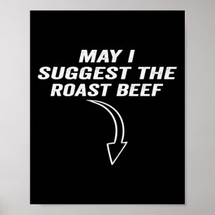 Póster ¿Puedo Sugerir El Meme Gracioso De La Carne De Car