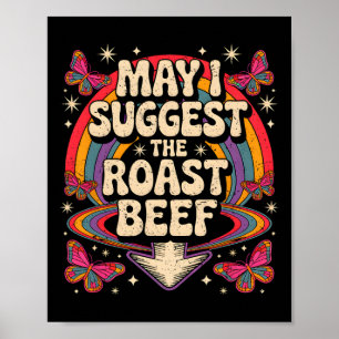 Póster ¿Puedo sugerir el roast beef dicho divertido bbq s